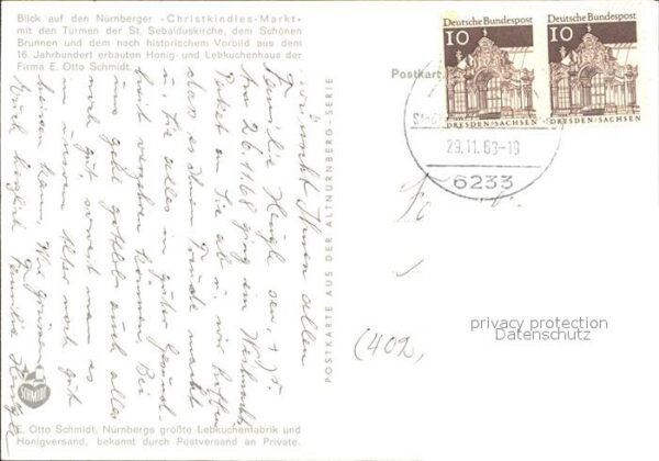 Nuernberg Christkindles Markt St Sebalduskirche B – Bild 2