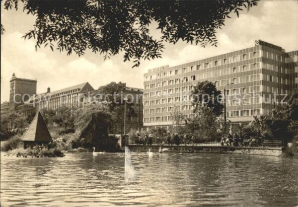 Leipzig Schwanenteich Goethestrasse