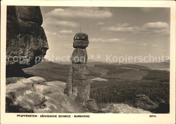 Pfaffenstein Koenigstein Saechsische Sch Barbarine