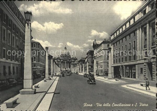 Roma Rom Via della Conciliazione S Pietro