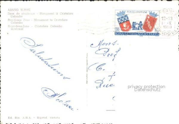 Abano Terme Zona residenziale Monumento C Colombo – Bild 2