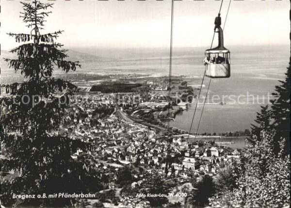 Bregenz Vorarlberg Pfänderbahn