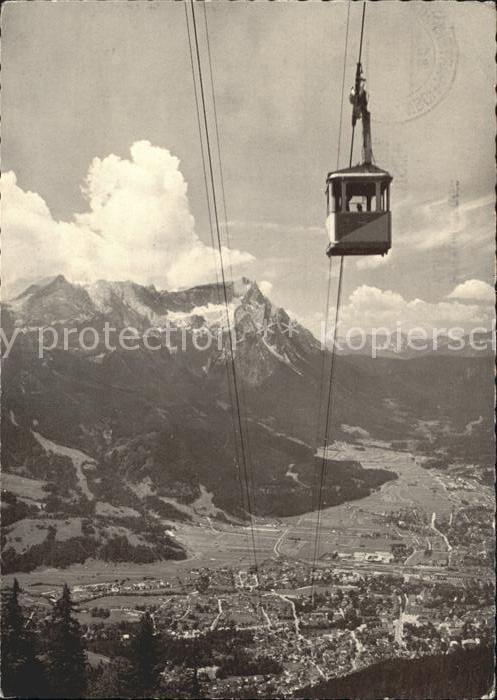 Garmisch-Partenkirchen Wankbahn Zugspitzgruppe