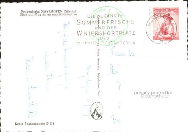 Mayrhofen Zillertal Penkenbahn Ahornspitze – Bild 2
