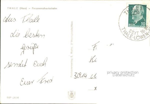 Thale Harz Personenschwebebahn – Bild 2