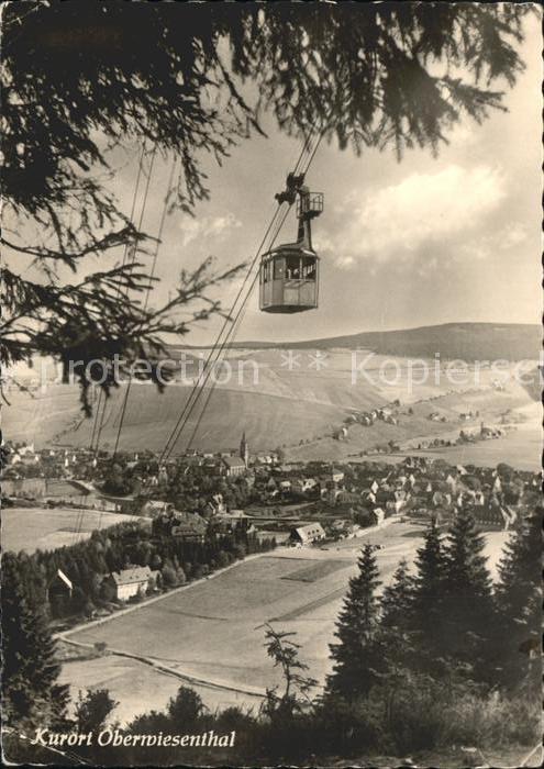 Oberwiesenthal Erzgebirge Luftseilbahn