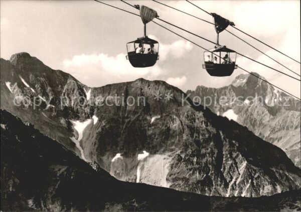 Riezlern Kleinwalsertal Vorarlberg Kanzelwandbahn Elfer Zwölfer Widderstei