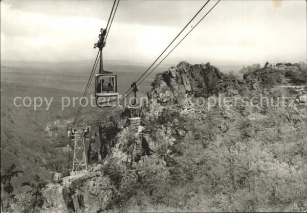 Thale Harz Personenschwebebahn Dr Ernst Wachler Fe