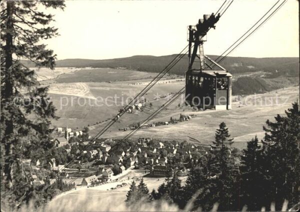 Oberwiesenthal Erzgebirge Luftseilbahn
