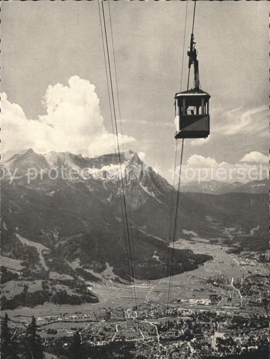 Garmisch-Partenkirchen Wankbahn Zugspitzgruppe