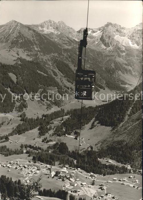 Mittelberg Kleinwalsertal Walmendingerhorn Bahn Hammerspitze Scha