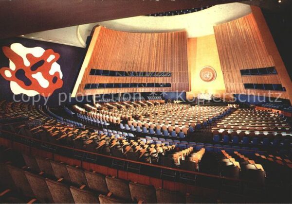 New York City United Nations  General Assembly Hall i