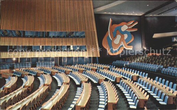 New York City United Nations General Assembly Hall