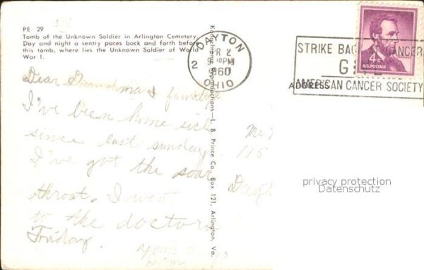 Arlington Ohio Tom of the Unknown Soldier Cemetery – Bild 2