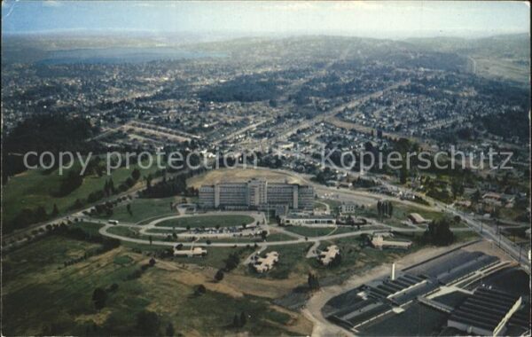 Washington DC Fliegeraufnahme U.S. Verterans Hospital