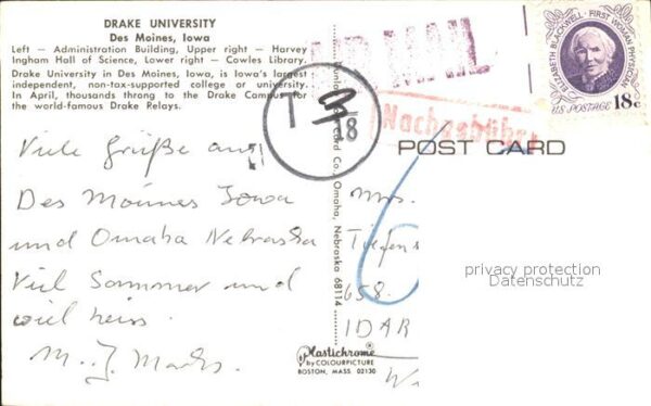 Des Moines Iowa Drake University – Bild 2