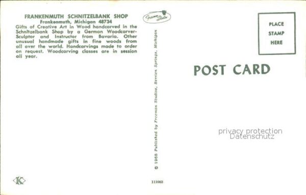 Frankenmuth Schnitzelbank Shop Schnitzer – Bild 2