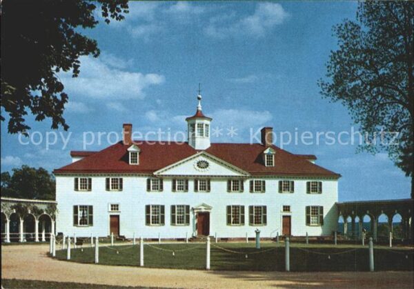 Mount Vernon West Front