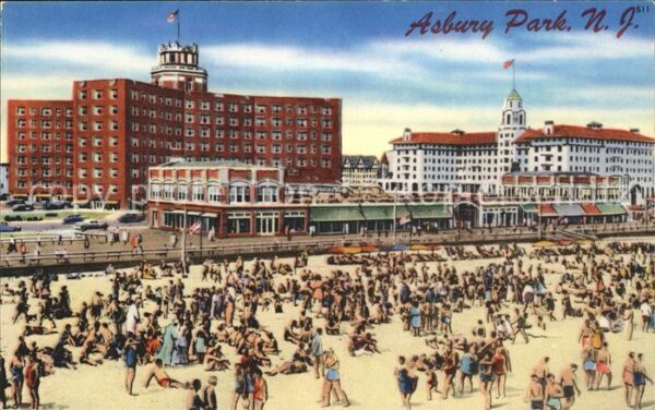 Asbury Park Küsntlerkarte