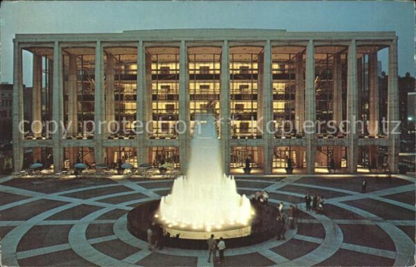 New York City Lincoln Center for Performin Arts Philh