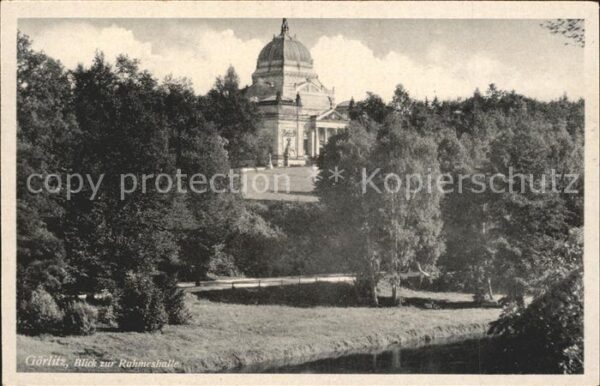 Goerlitz Sachsen Ruhmeshalle