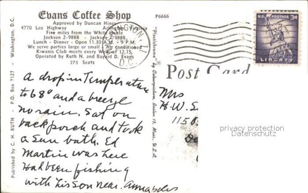 Washington DC Evans Coffee Shop – Bild 2
