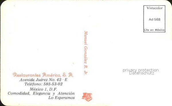 Mexico City Restaurantes America S. A. – Bild 2