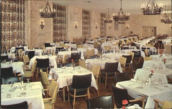 Toledo Ohio Commodore Perry Hotel Florentine Room