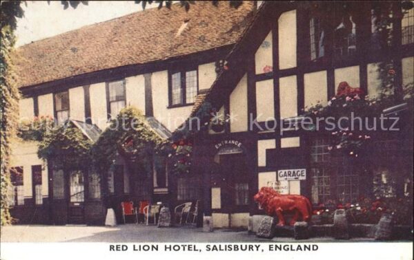 Salisbury Wiltshire Red Lion Hotel