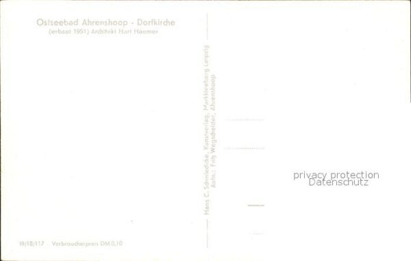 Ahrenshoop Ostseebad Dorfkirche – Bild 2