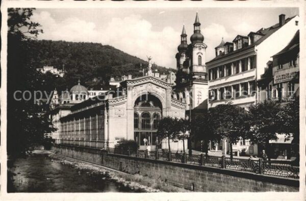 Karlsbad Eger Sprudel Kolonnade