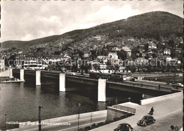 Heidelberg Neckar Friedrichsbrücke