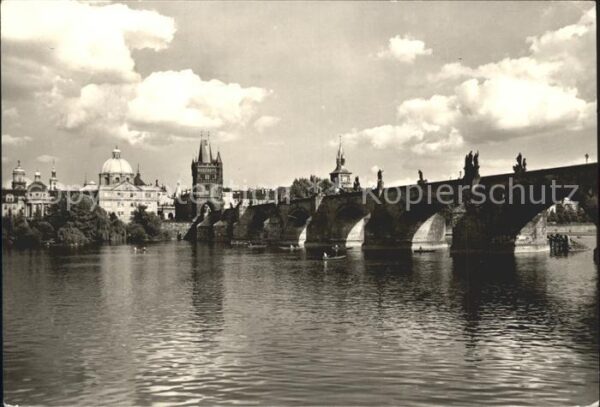 Praha Prahy Prague Karlsbrücke