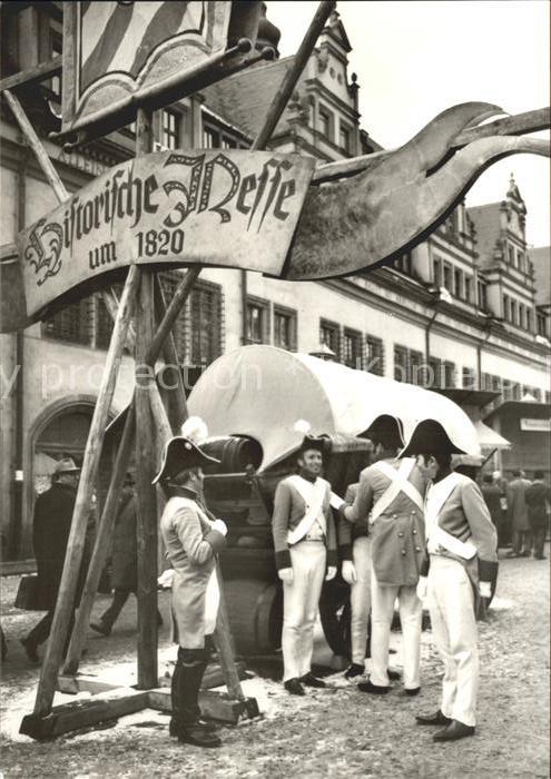 Leipzig Historische Messe um 1820