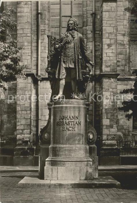 Leipzig Bach-Denkmal Thomas-Kirche