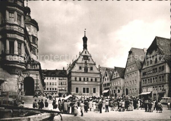 Rothenburg Tauber Marktplatz