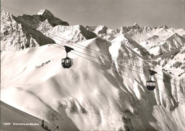 Kanzelwand Seilbahn Riezlern