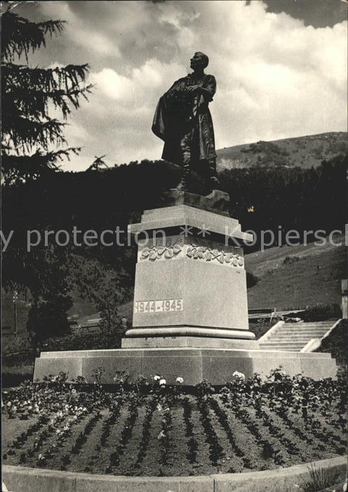 Donovaly Nizke Tatry Slovakia Denkmal