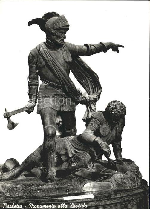 Italien Italia Italy Barletta Monument