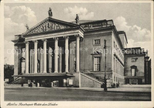 Berlin Staatsoper Unter den Linden