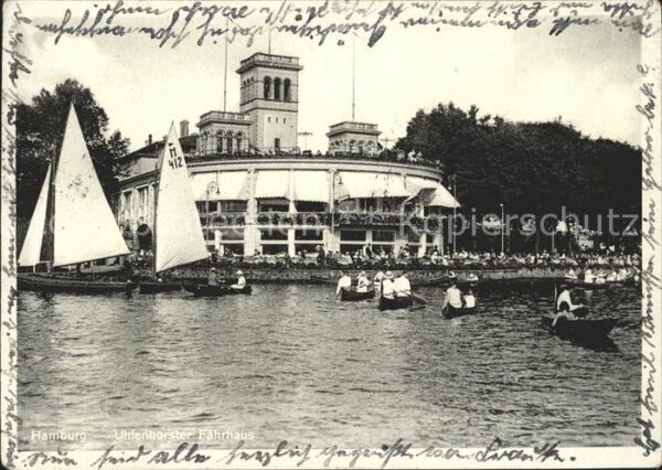 Hamburg Uhlenhorster Fährhaus Boote