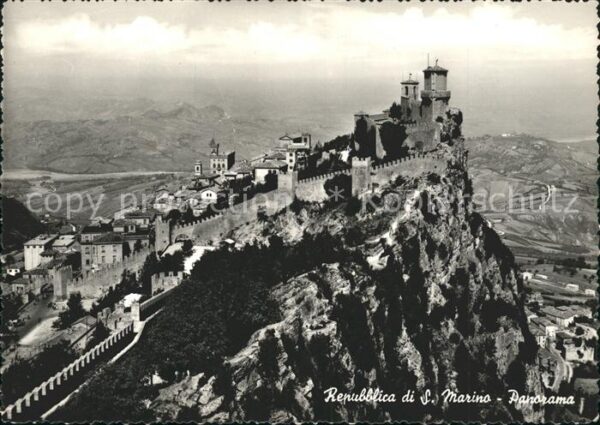 San Marino San Marino Fliegeraufnahme