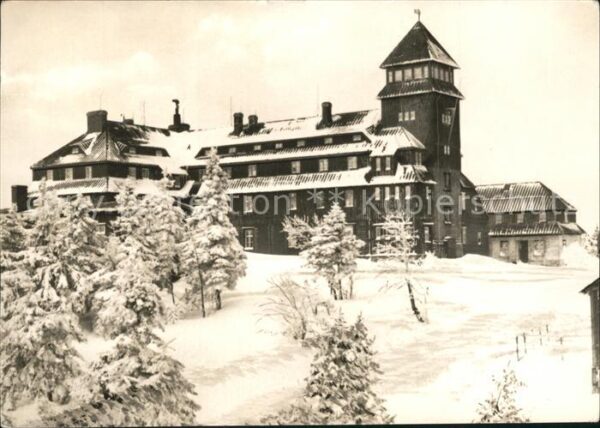 Oberwiesenthal Erzgebirge Fichtelberghaus