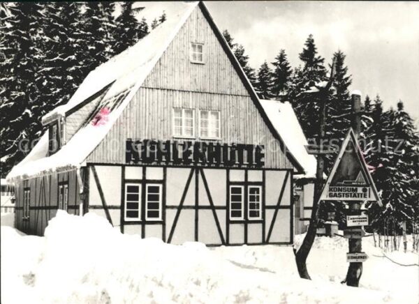 Sosa Erzgebirge Köhlerhütte Restaurant an Talsperre des