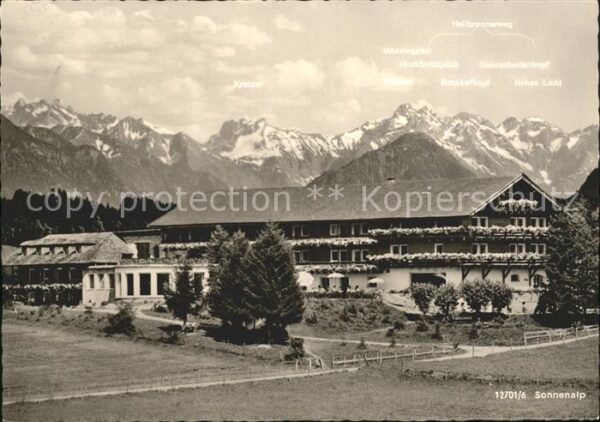 Sonthofen Oberallgaeu Kneippbad Sonnenalp