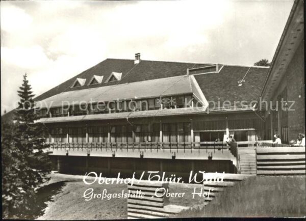 Oberhof Thueringen Restaurant Oberer Hof