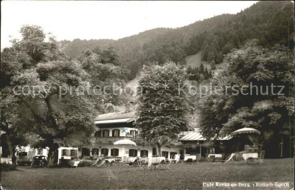 Rottach-Egern Cafe Kreuz am Berg