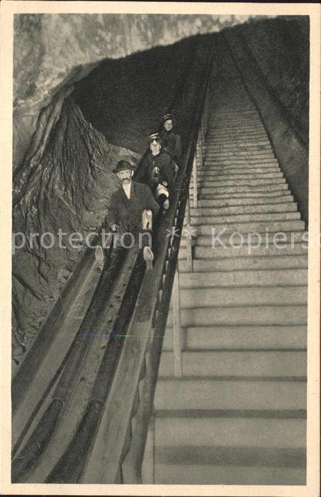 Berchtesgaden Rutschbahn Salzbergwerk