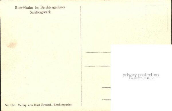 Berchtesgaden Rutschbahn Salzbergwerk – Bild 2