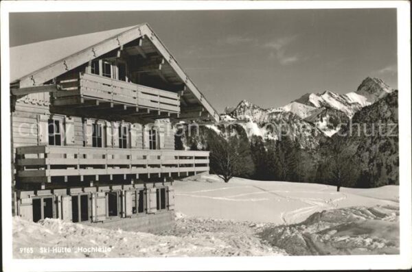 Oberstdorf Ski Hütte Hochleite